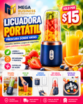 LICUADORA PORTATIL RECARGABLE USB